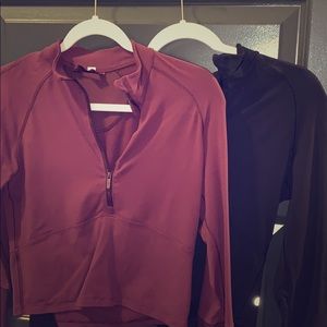 Lululemon workout tops long sleeve